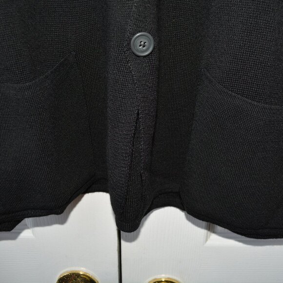 Merino Wool Sweater Jacket XXL - Picture 3 of 4